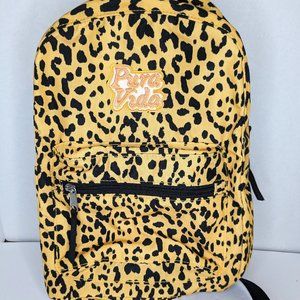 Pura Vida Mini Leopard Cheetah print Backpack, Unused
